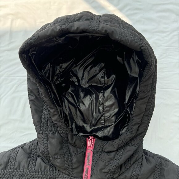 DESIGUAL Hooded Pakaian Jadi Wanita Jacket Size 38 US Women's Size 2 Black - Picture 6 of 16